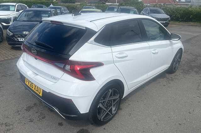 Hyundai I20 1.0T GDi 90 Tech Line 5dr DCT White
