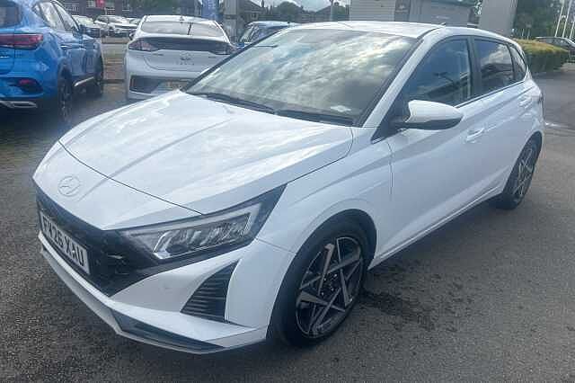 Hyundai I20 1.0T GDi 90 Tech Line 5dr DCT White